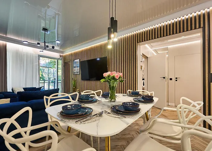 公寓 Golden Hour Apartments- Matejki 17 斯维诺乌伊希切